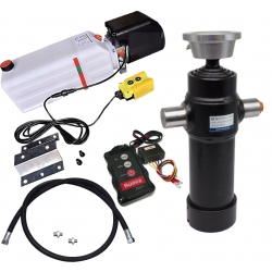 BEZPRZEWODOWY ZESTAW WYWROTU KIPRA 2,5m 700 mm 24V